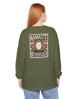 Nameste MotherF#*$er Frog - Long Sleeve T