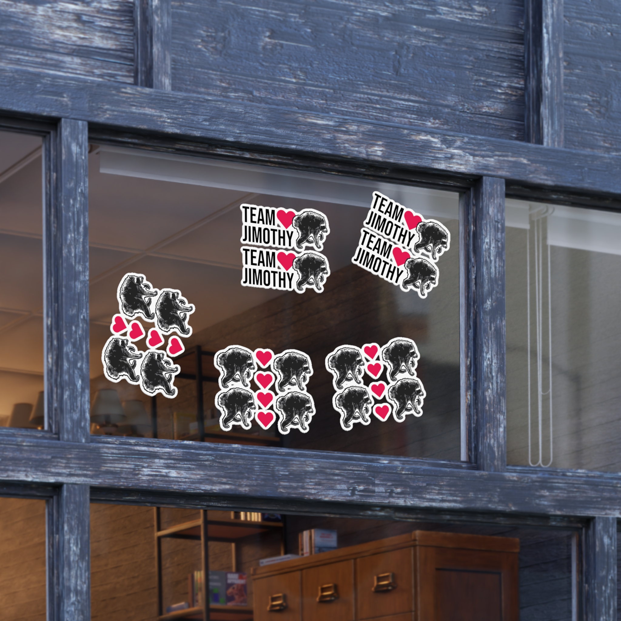 Team Jimothy Sticker Sheets — 5 decal sheets = 60 stickers! - Image 2